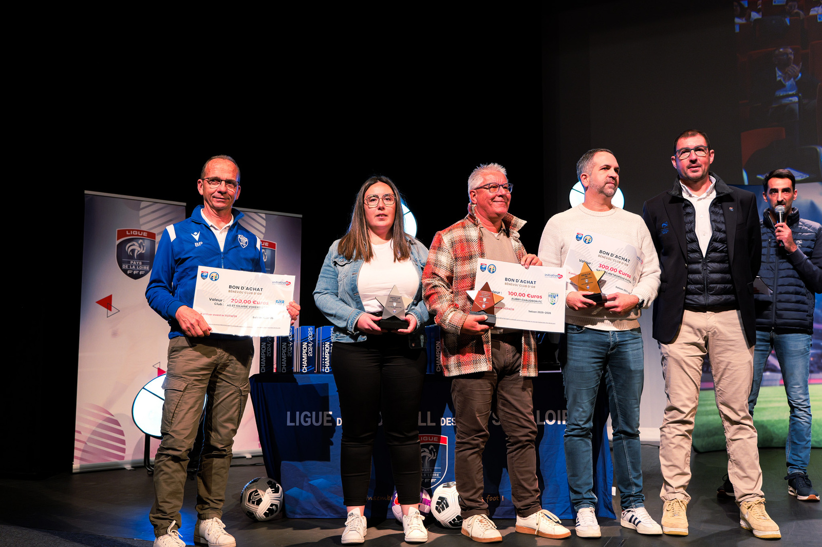 Lauréats du dispositif “Bénévol’Club d’Or”