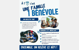 Un Famille = Un bénévole