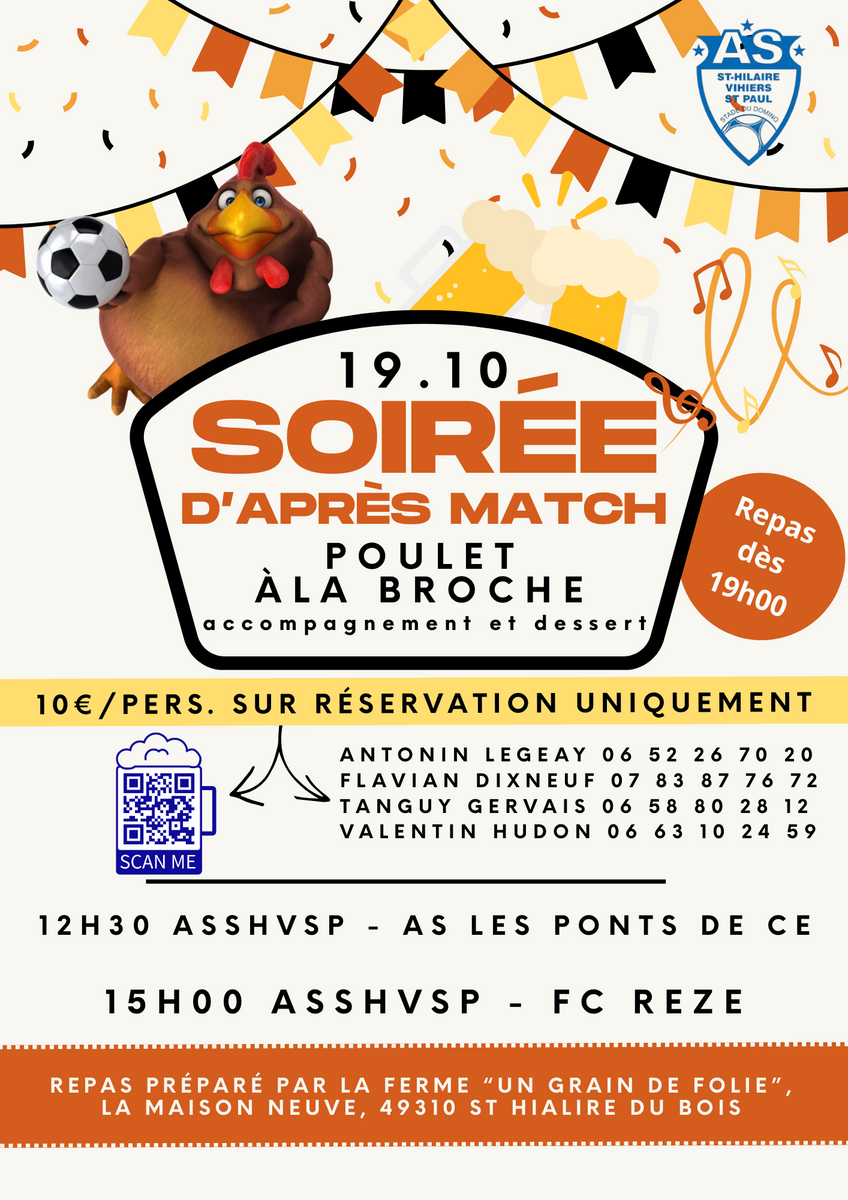 Soirée d'après-match